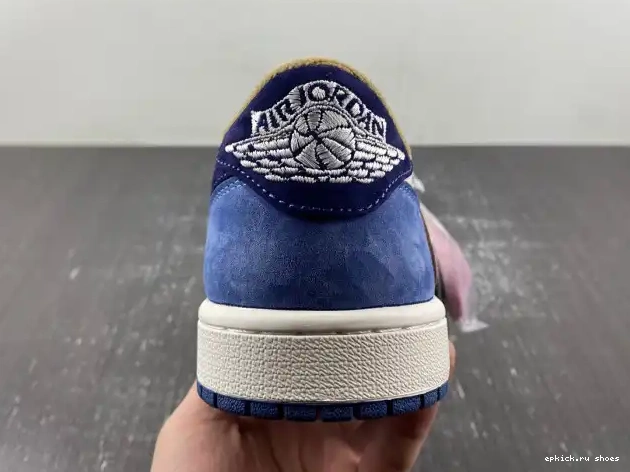 Cheap TRAVIS X DM7866-808 AIR 1 SCOTT CUSTOM JORDAN 0610